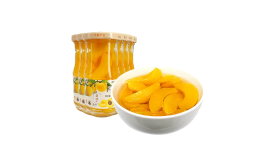 黄桃罐头上面有白色泡沫可以吃吗视频