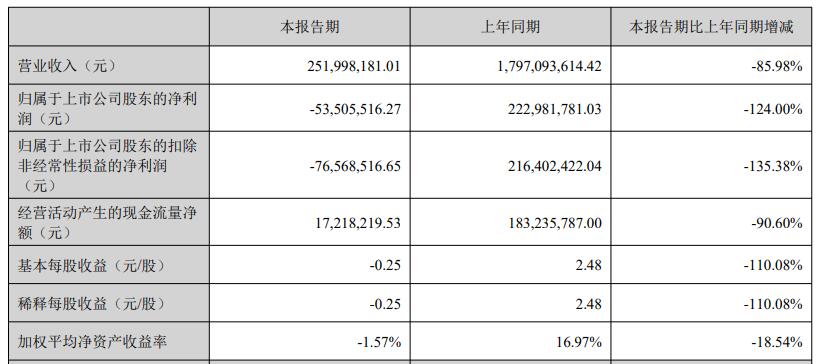 天振股份上半年转亏 上市即巅峰募18.9亿安信证券保荐