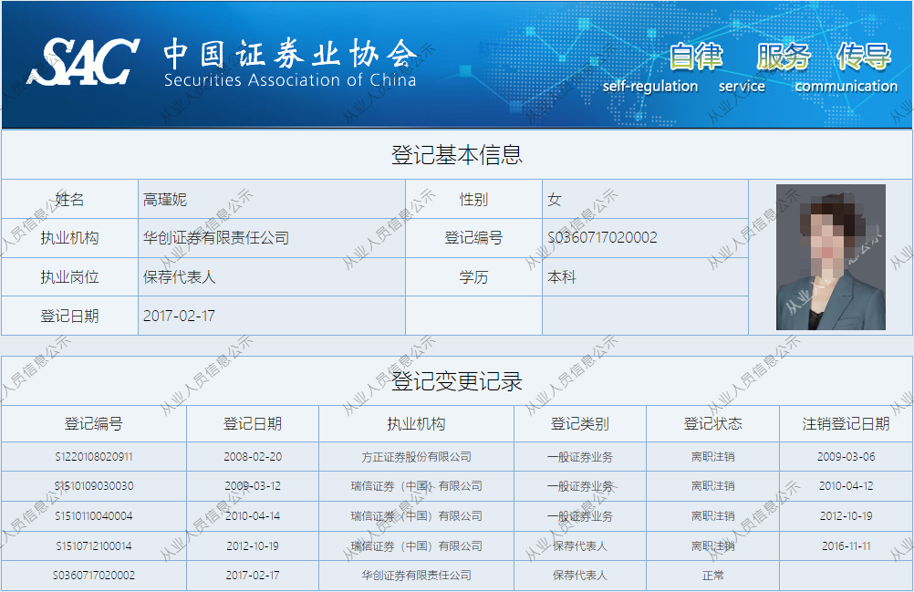 华创证券及2人收证监会两张警示函 投行业务存违规等