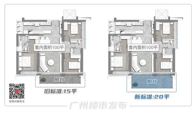 “卷死”二手卖家的，是突破100%的新房得房率！