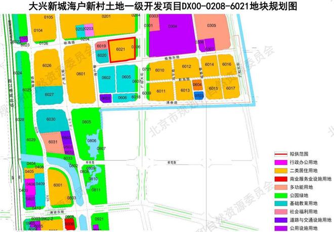 今年第三轮供地清单发布！涉及大兴两镇四宗地