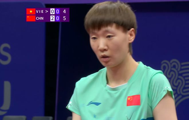 3-0！国乒女团晋级四强，陈梦轰11-0，孙颖莎王曼昱强势横扫