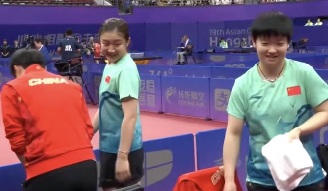 3-0！国乒女团晋级四强，陈梦轰11-0，孙颖莎王曼昱强势横扫