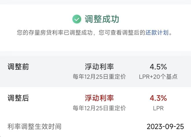 房贷利率下调首日：有人减负明显，但这类用户还需主动申请