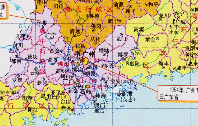 佛山市的区划调整，广东省的第3大城市，为何有5个区？