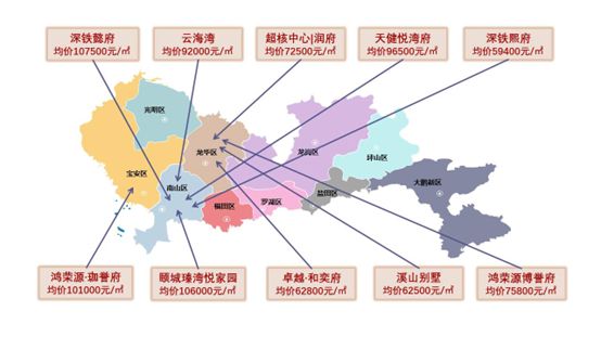 大湾区2023年1-9月深圳房地产项目销售TOP10