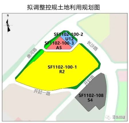 最新！市北大健康产业园地块控规调整，涉宅用地建面18万㎡