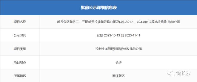 规划调整！地铁口+九年制学校！长沙这里新增住宅地！