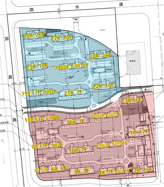 中海河西金江里地块出规划，户均100㎡，部分洋房带小院