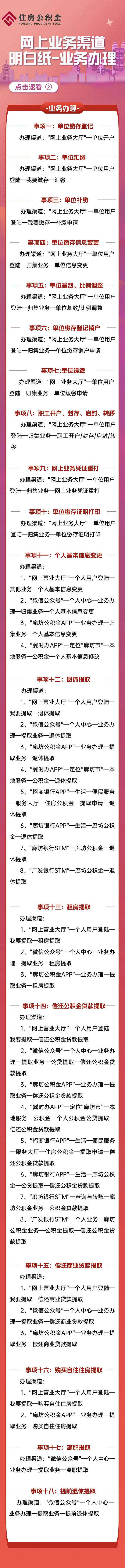 廊坊市住房公积金管理中心发布最新消息！