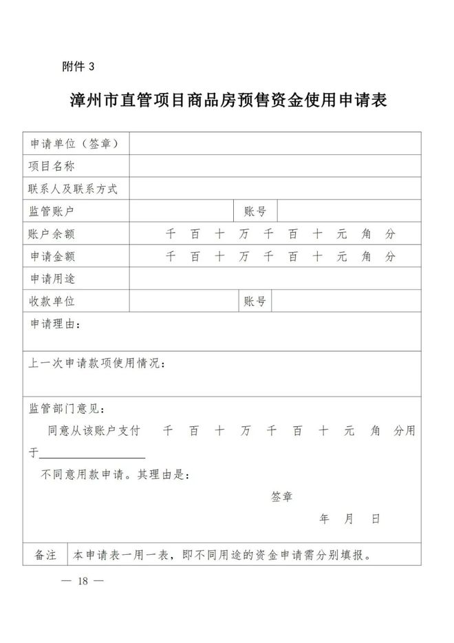 漳州楼市再出重磅政策！买房一定要签《购房款缴交告知单》！商品住宅预售资金监管额度最低4200元/㎡