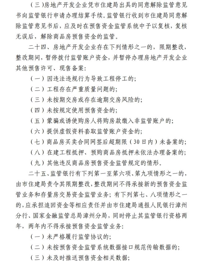 购房者可举报违规！事关漳州商品房资金监管