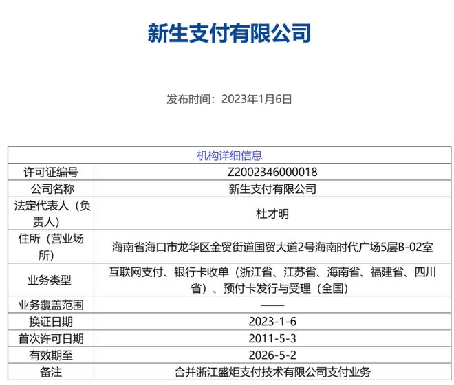 【热点关注】因未落实特约商户管理规定，这家支付机构再被罚