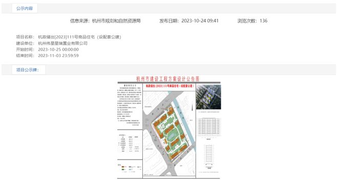 高低配！伟星浦沿第二宗地块规划出炉