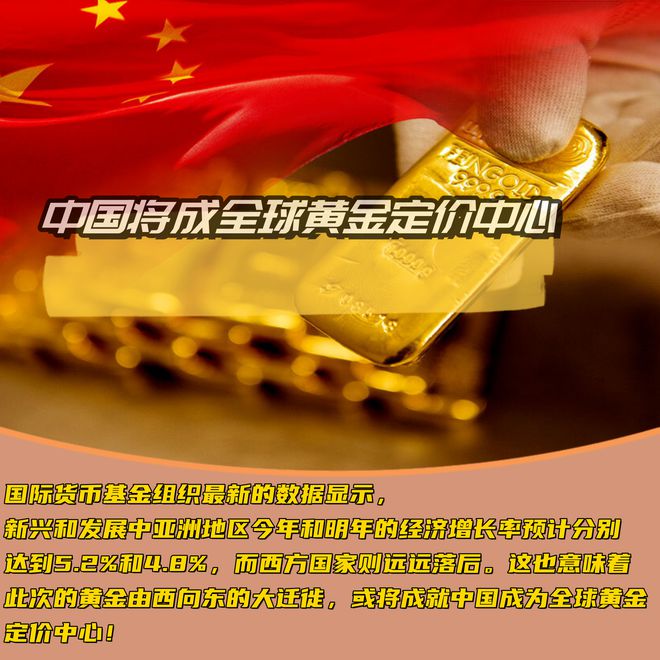 东方崛起，西方黯然！黄金大迁徙，中国将成全球黄金定价中心！