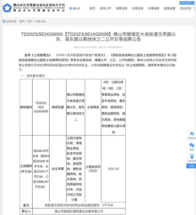 顺德新IP！大良钟楼TOD地块成交，高清效果图曝光！