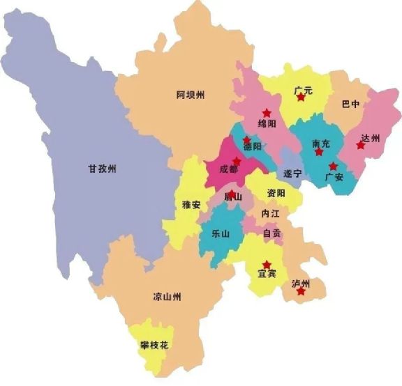 四川省区划调整设想：攀枝花划入成都，昭通加入，绵阳升副省级