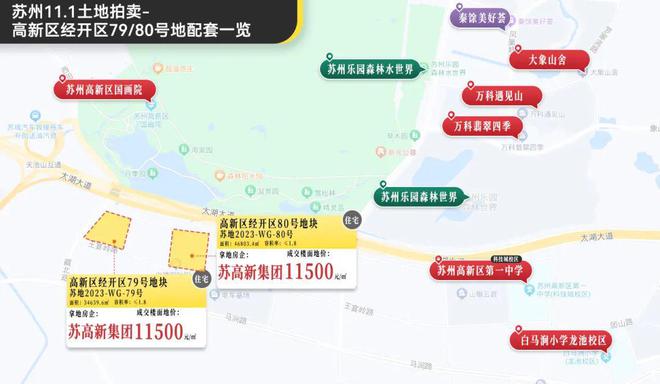 斜塘地价创新高！刚刚苏州拍出10块地，最高楼面地价28464元/㎡