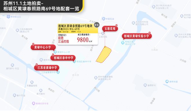 斜塘地价创新高！刚刚苏州拍出10块地，最高楼面地价28464元/㎡