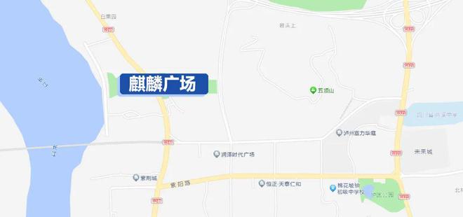 泸州土拍丨麒麟广场西北侧2宗住宅、2宗商业用地即将拍卖