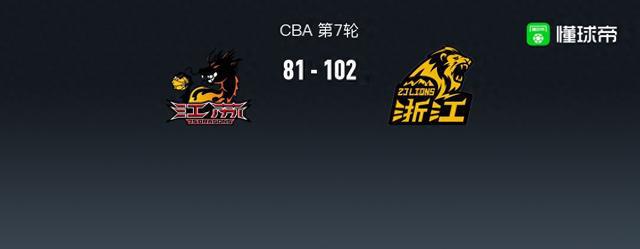 CBA战报：广厦102-81大胜江苏，孙铭徽33+2+8