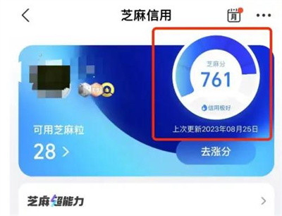 支付宝怎么查看芝麻信用记录