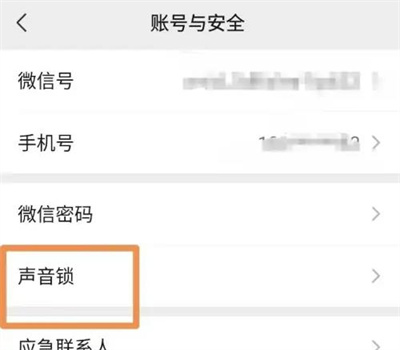 怎样取消微信声音锁登录