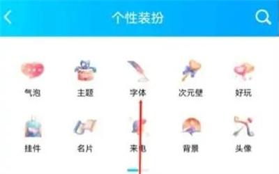 qq恢复默认字体的方法步骤图片